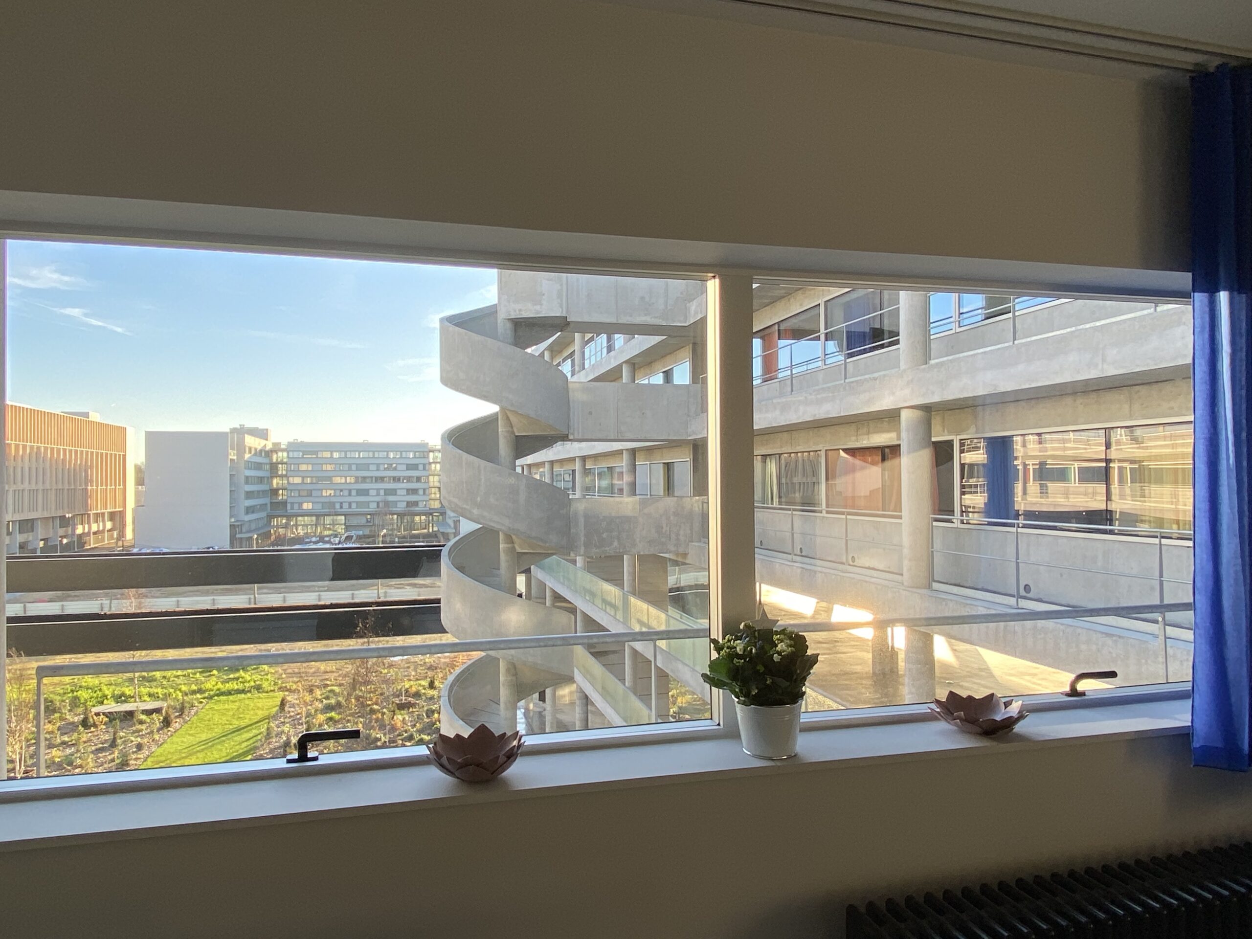 Vue depuis la résidence, ALJT Rosalind Franklin, Palaiseau