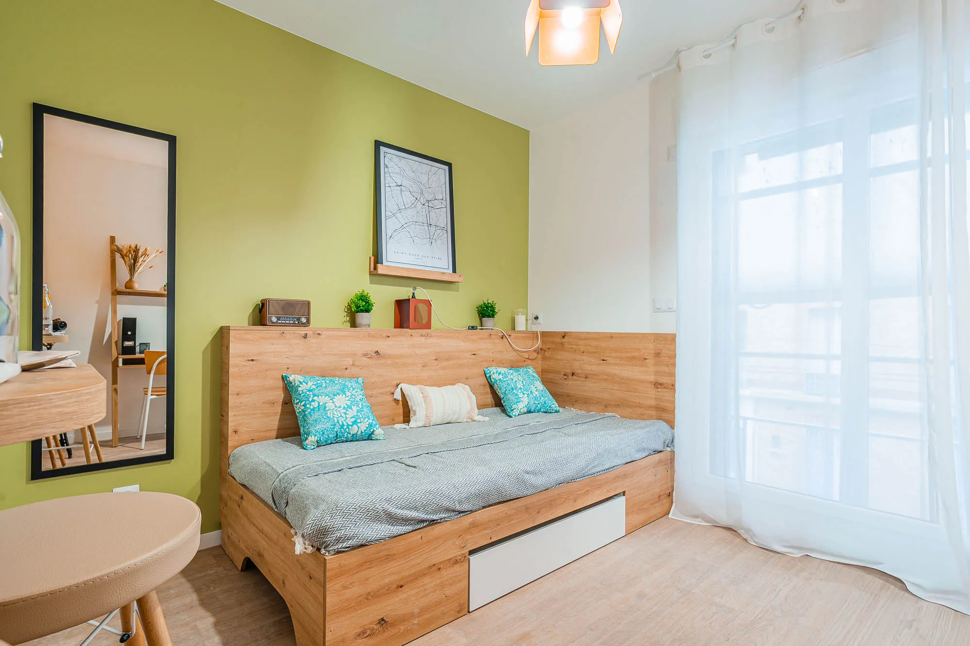Photo d'illustration : Chambre meublée, Résidence étudiante Saint-Ouen, Saint-Ouen-sur-Seine